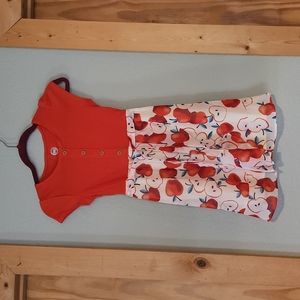 Girls apple dress